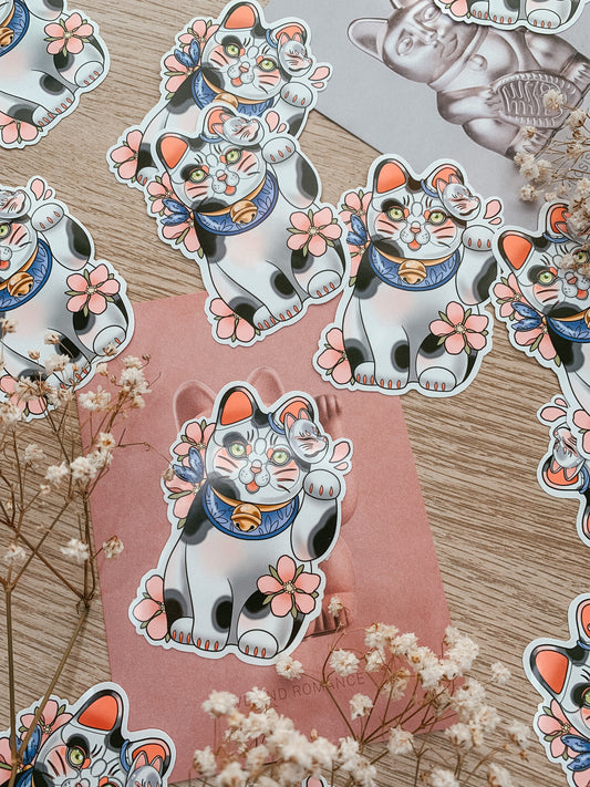 Maneki Neko Sticker